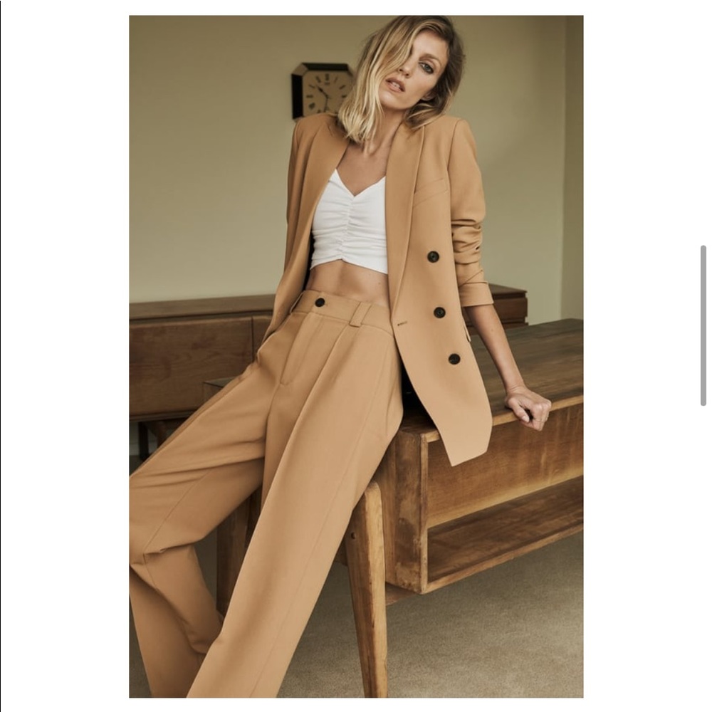 Zara double breasted blazer (never worn)